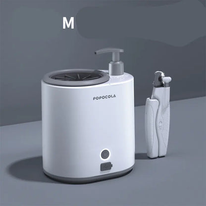 Elektromos kisállat kutya és macska lábtisztító csésze