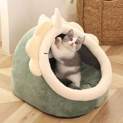 "Cat and Dog House for All Seasons - Cozy Villa"