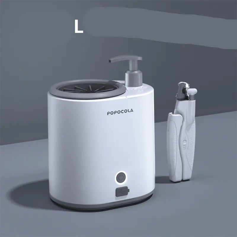 Elektromos kisállat kutya és macska lábtisztító csésze