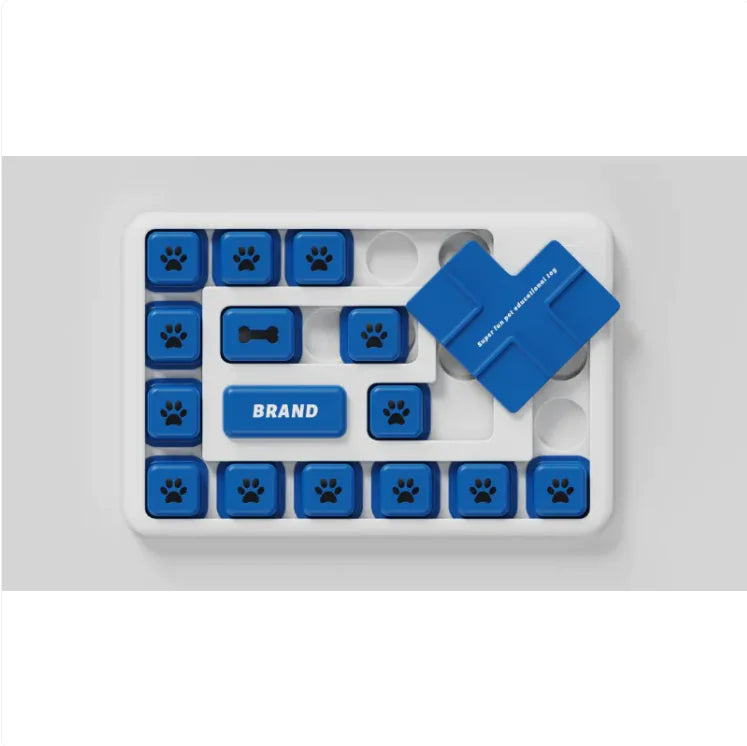 Interaktív kutya puzzle tál