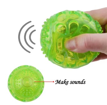 Vízálló nyikorgó kutya játéklabda