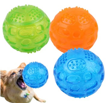 Vízálló nyikorgó kutya játéklabda